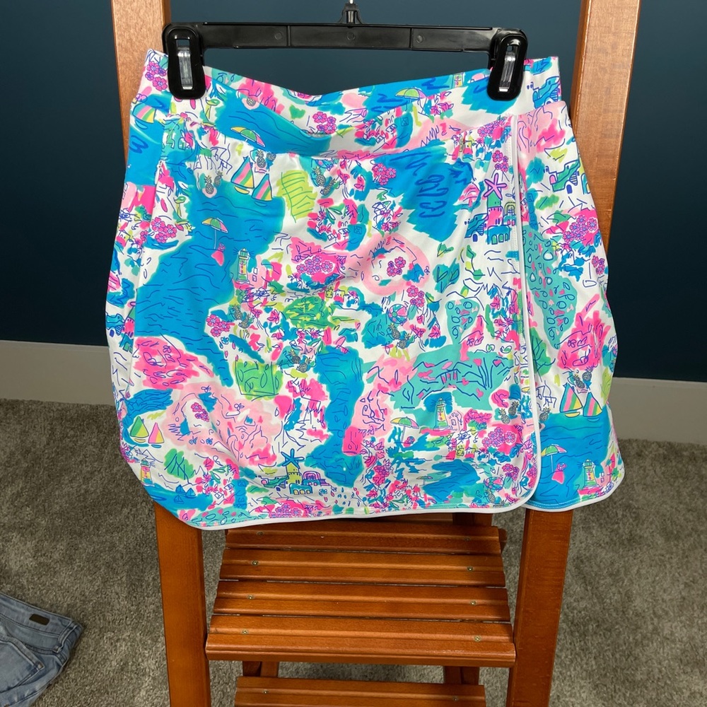 Adorable Lulu Skirt with built in shorts.